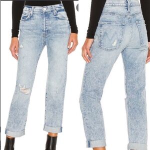 Mother The Scrapper Double Cuff in Out With The Old, In With The New size 30